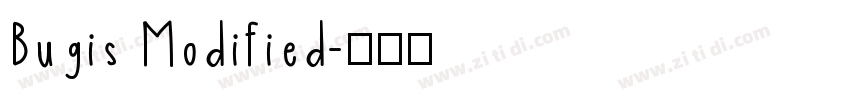 Bugis Modified字体转换